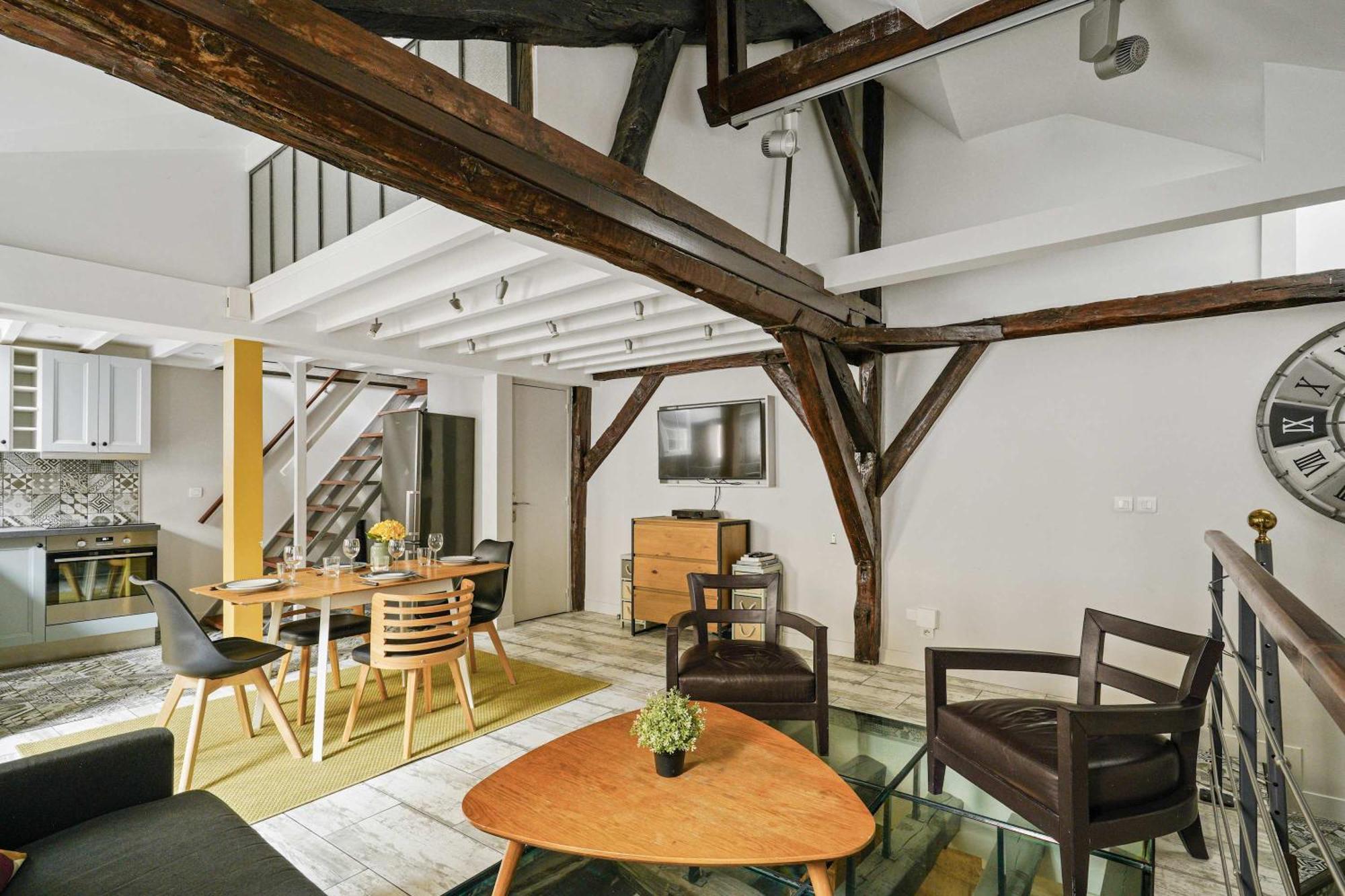Authentic - 1br 6p - Centre De Appartamento
